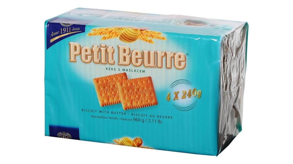 KRAŠ Petit Beurre Keks s maslacem 960 g - Akcija u trgovini Ribola