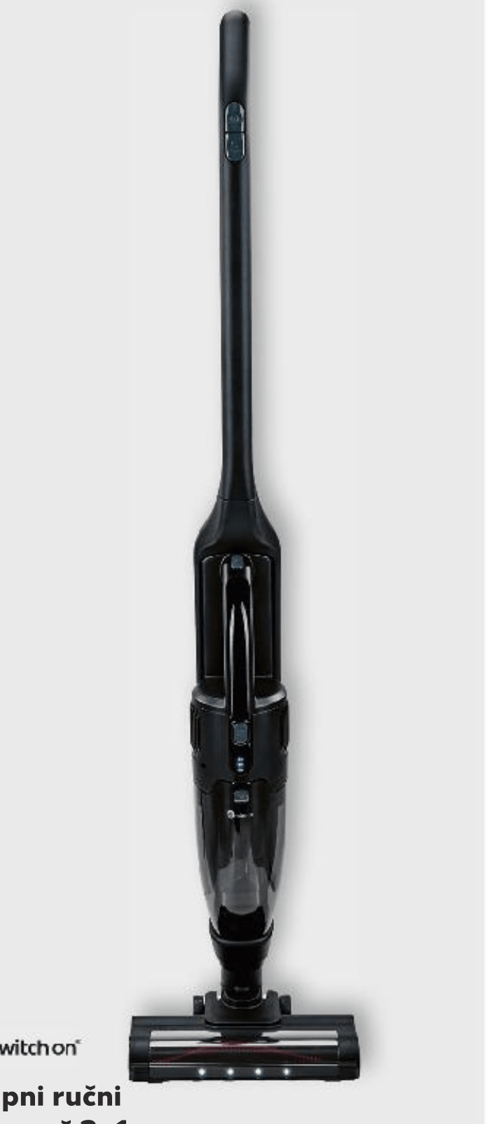 Štapni ručni usisavač 2u1 SWITCH ON - Akcija u trgovini Kaufland