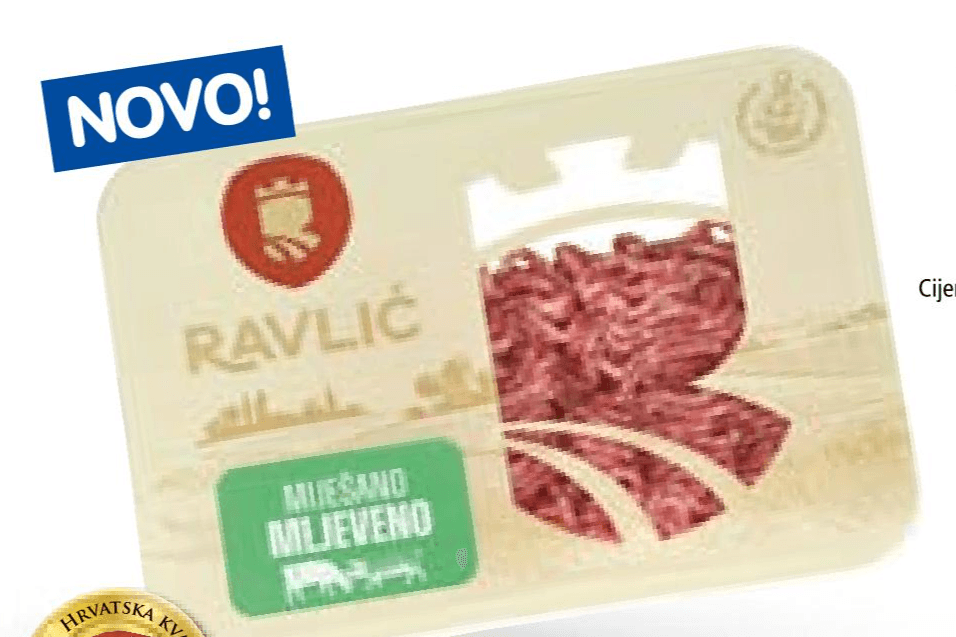 Miješano mljeveno meso 450 g Ravlić Akcija u trgovini Spar