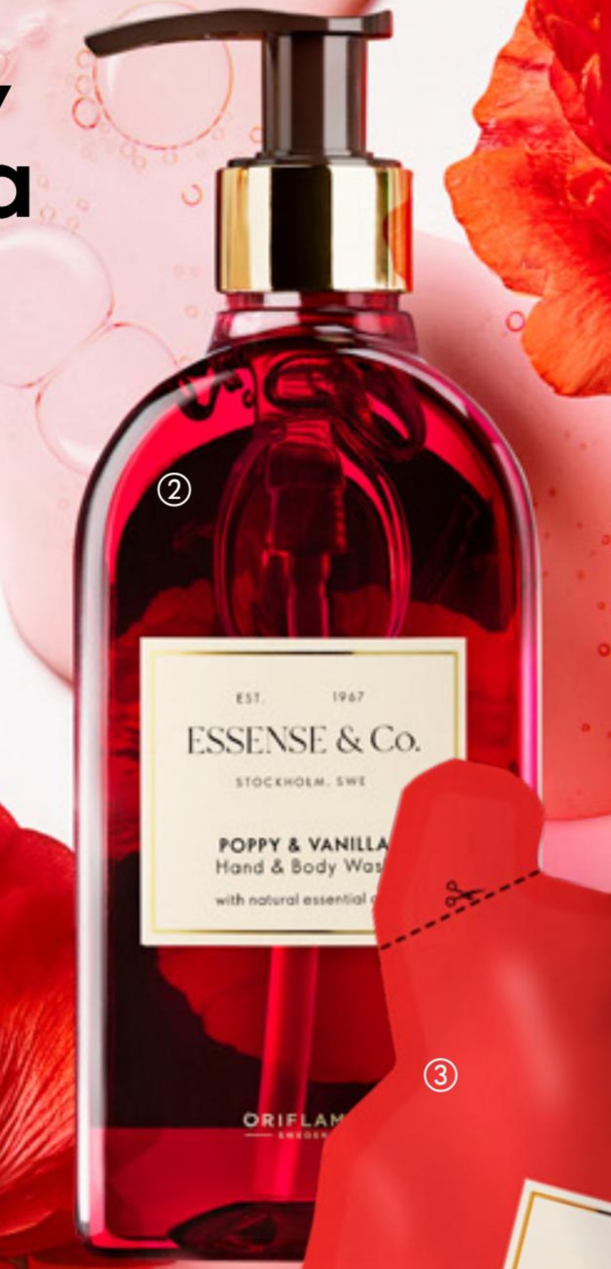 Essense&Co. sredstvo za pranje ruku i tijela s makom i vanilijom 300 ml - Akcija u trgovini Oriflame