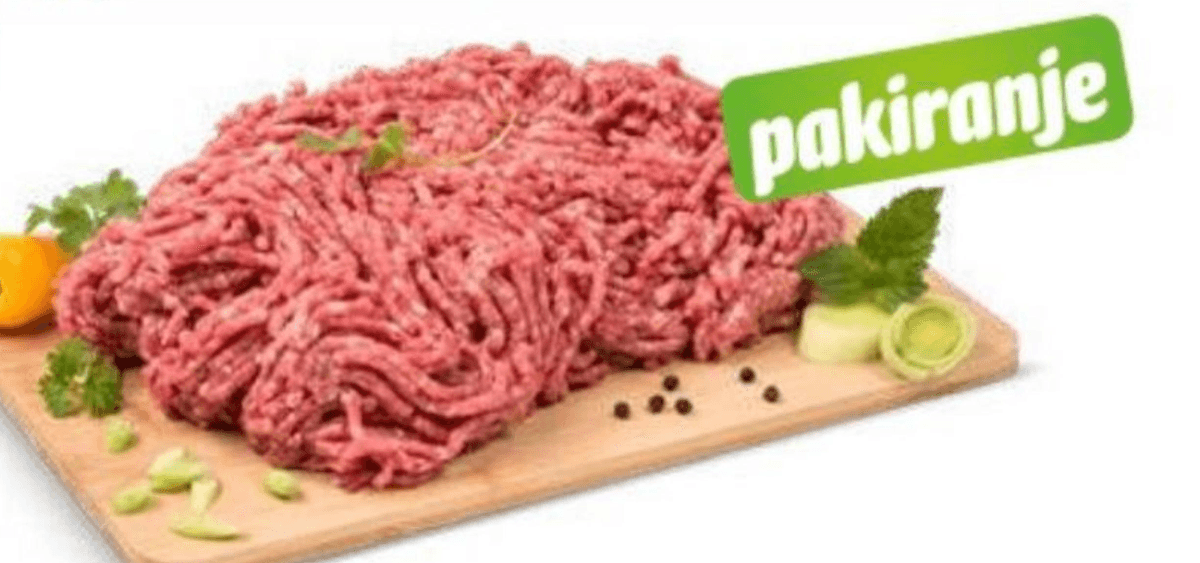 Miješano mljeveno meso 850 g Akcija u trgovini Eurospin