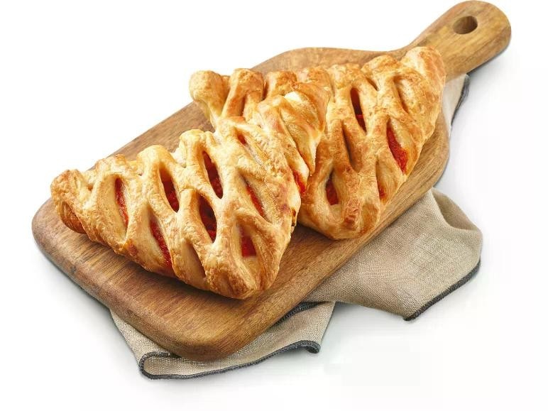 Lisnato pecivo sa pizza punjenjem 90 g - Akcija u trgovini Lidl