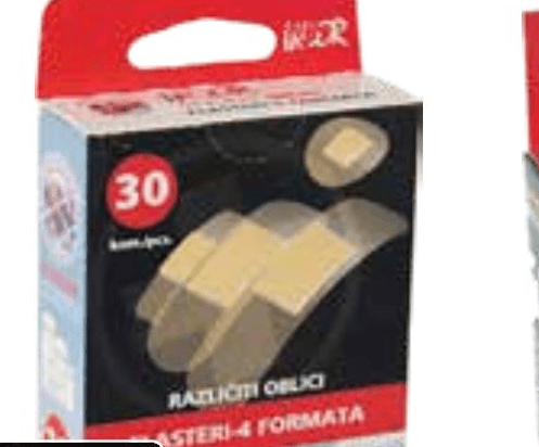 Flaster Indor 30 kom/pak - Akcija u trgovini KTC