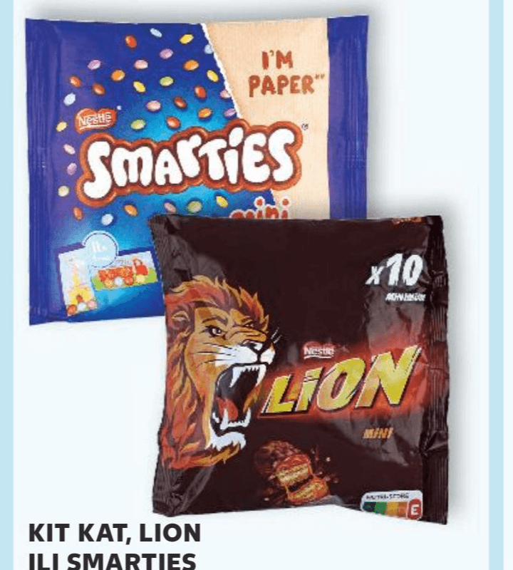 Kit Kat, Lion ili Smarties 158-200 g Nestle Akcija u trgovini Kaufland