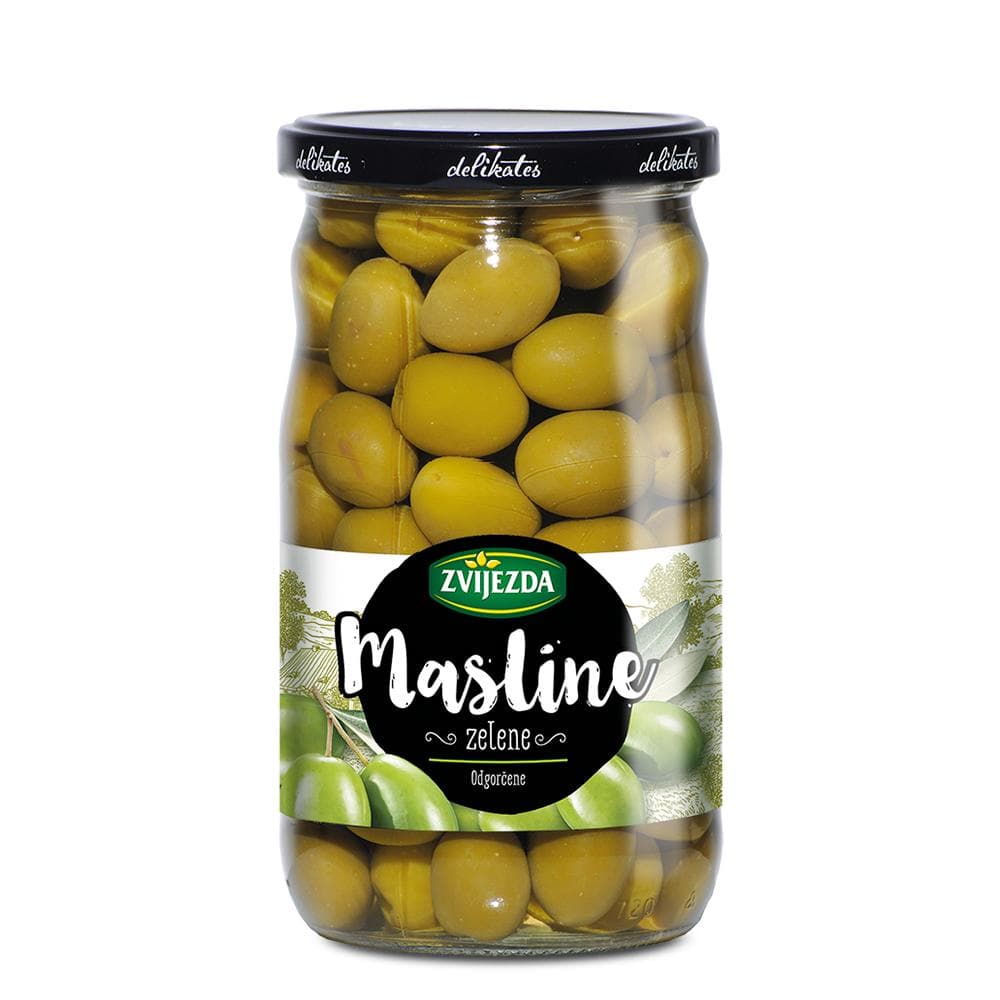 Zvijezda masline zelene 700 g Akcija u trgovini Pivac