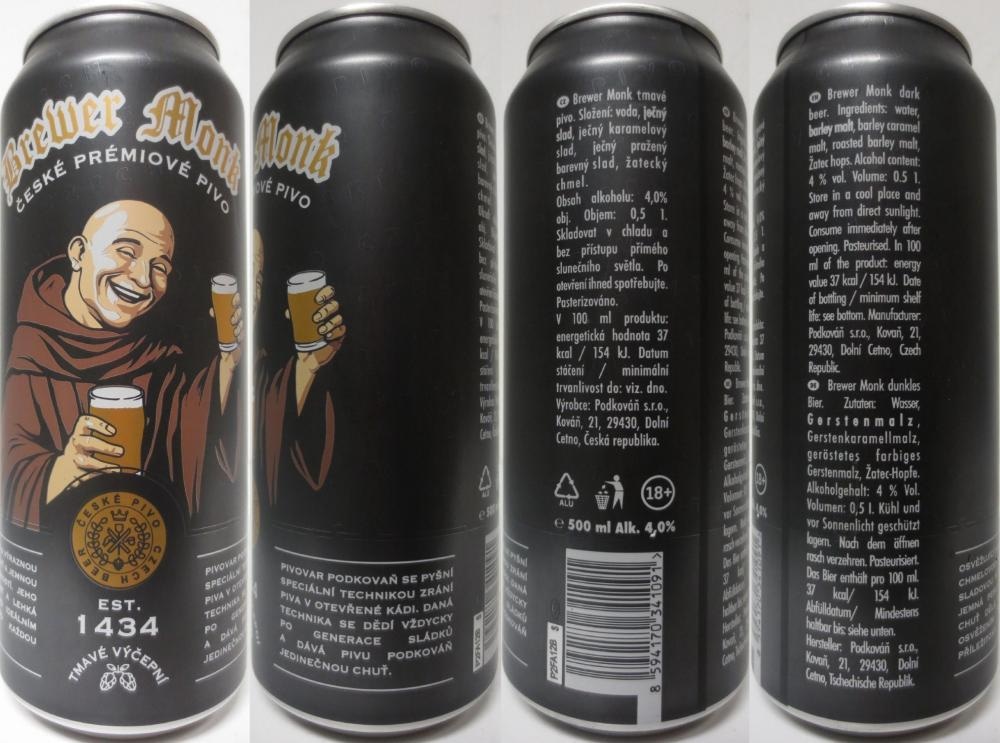 Monk Pivo Brewer 0,5 l - Akcija u trgovini Trgovina Krk