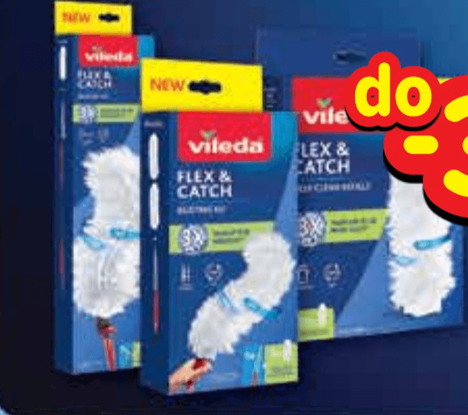 Vileda Flex&catch pomagala za čišćenje Akcija u trgovini Plodine