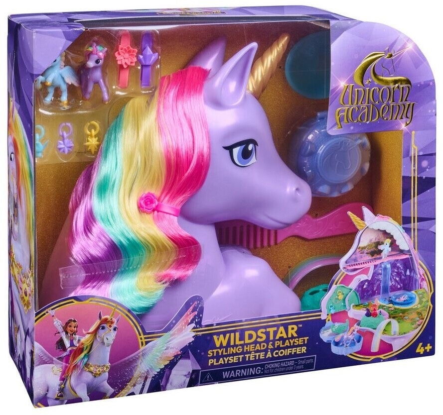 Spin Master Unicorn Academy glava za stiliziranje Wildstar Akcija u trgovini Mueller