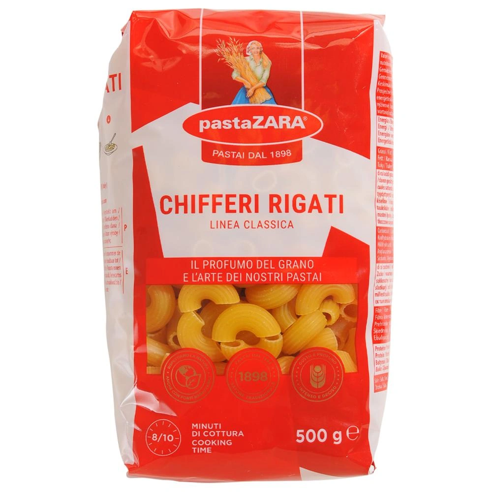 Pasta Zara Chifferi Rigati 500g - Akcija u trgovini Žabac