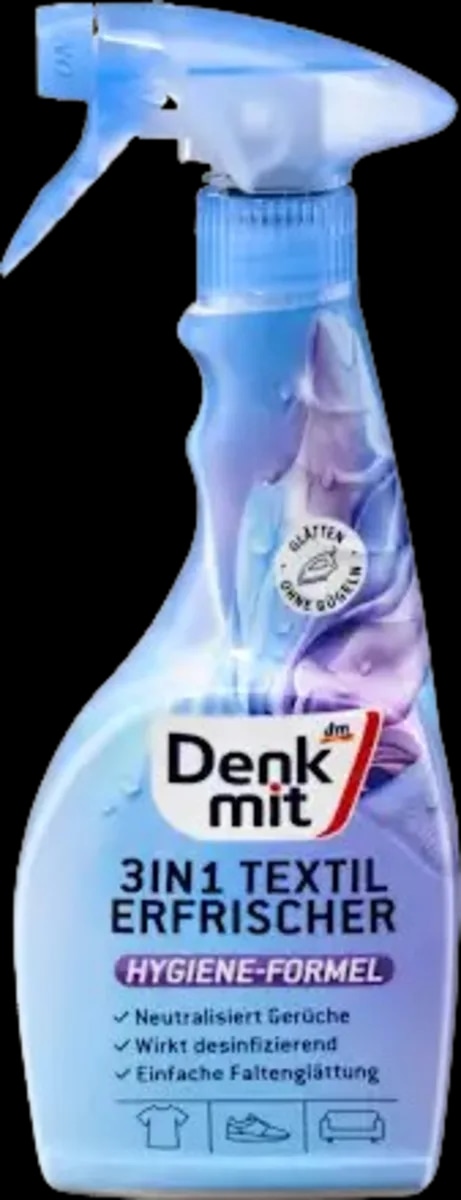 Denkmit 3u1 dezinfekcijski sprej i osvježivač tekstila 500 ml - Akcija u trgovini Dm