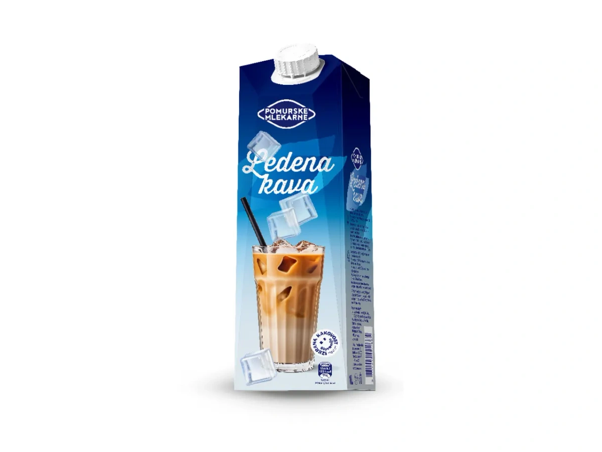 Pomurske mlekarne ledena kava 1 l Akcija u trgovini Lidl