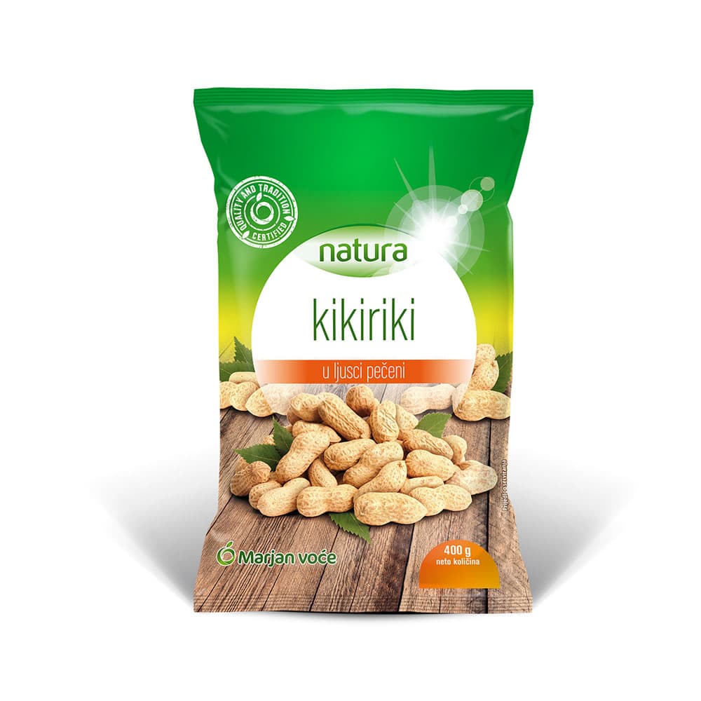 Kikiriki u ljusci 400 g natura Akcija u trgovini Boso