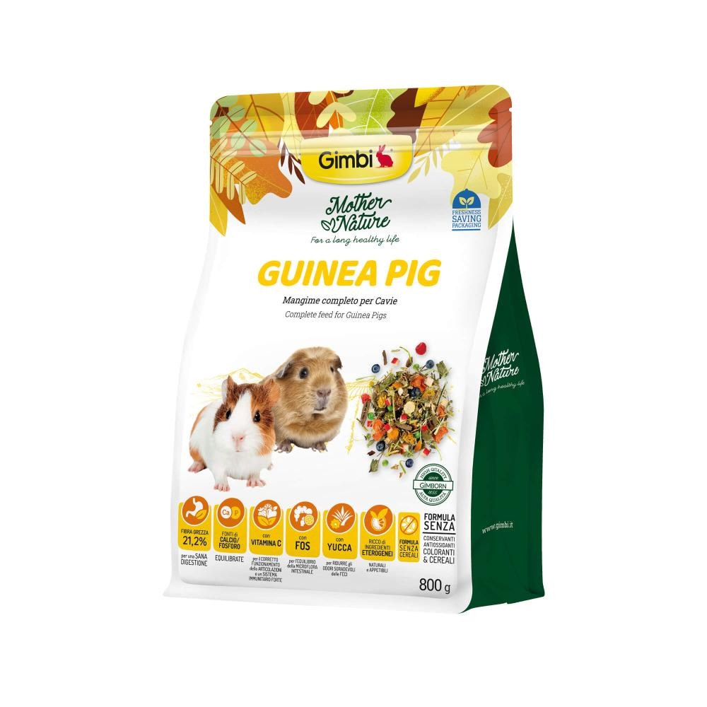 Gimbi Mother Nature Hrana za zamorce 800 g - Akcija u trgovini Pet Home