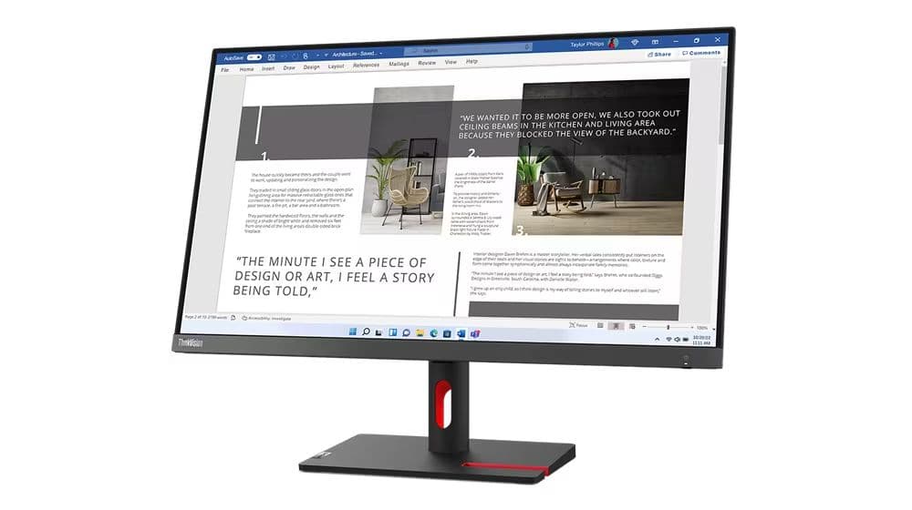 LED monitor Lenovo ThinkVision S27i-30 Akcija u trgovini Pevex