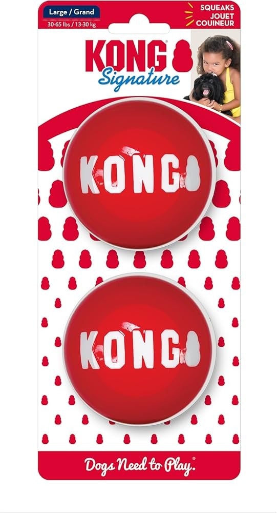 Kong Signature Balls L L, 2 kom Akcija u trgovini Zoo City