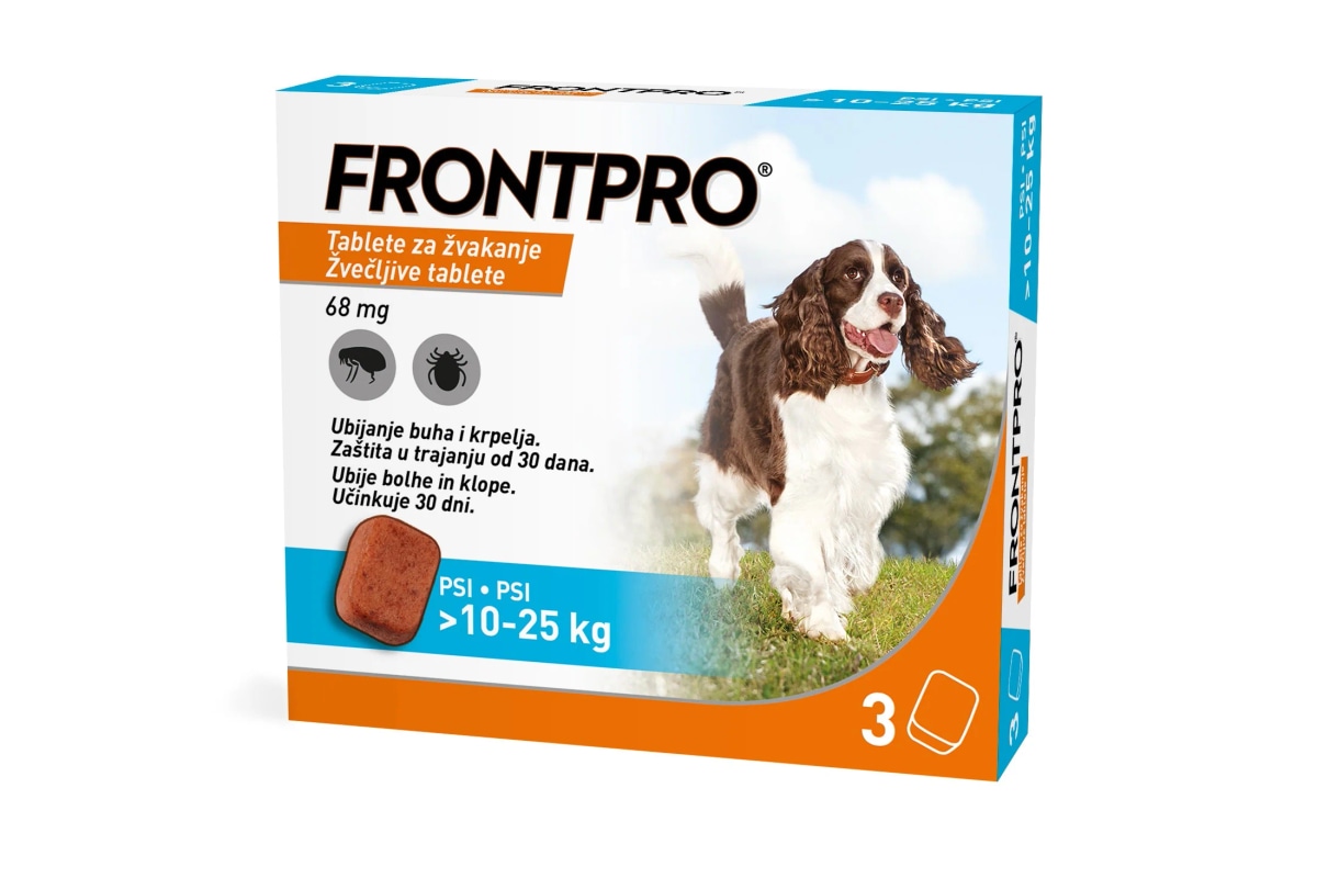 Frontpro tablete za pse 1 kom Boehringer - Akcija u trgovini Pet Centar