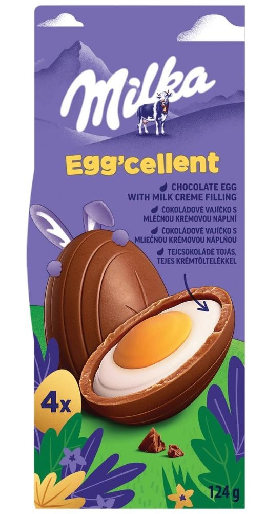 Milka Čokoladice Eggcellent 124 g - Akcija u trgovini Kaufland