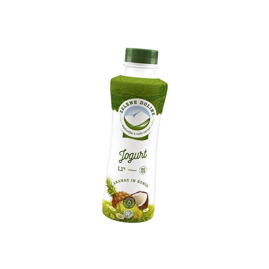 Zelene Doline voćni jogurt 500 g Akcija u trgovini KTC