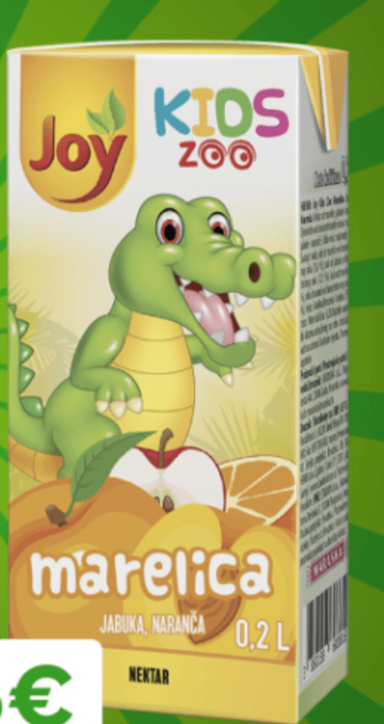 Joy Kids Zoo 0,2l - Akcija u trgovini Žabac