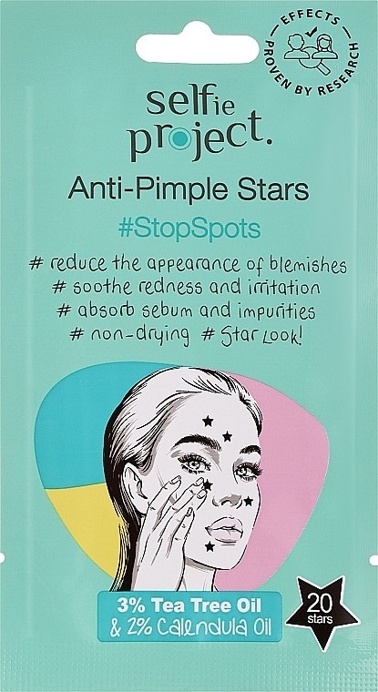 Selfie Project Anti-Pimple blazinice 20 kom Akcija u trgovini Mueller