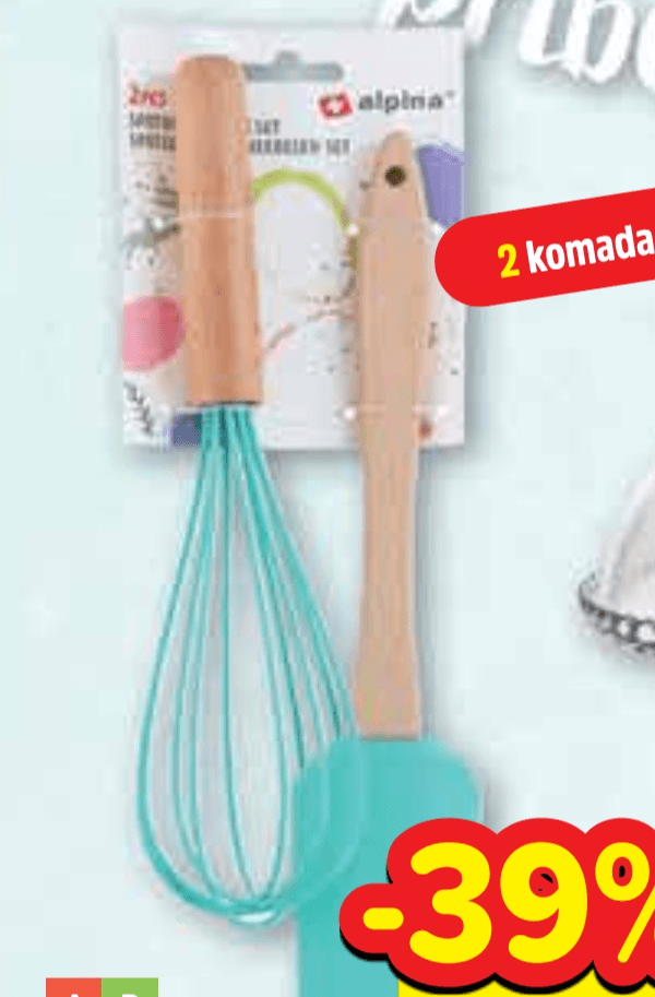 Set za kolače 2 komada Alpina - Akcija u trgovini Plodine