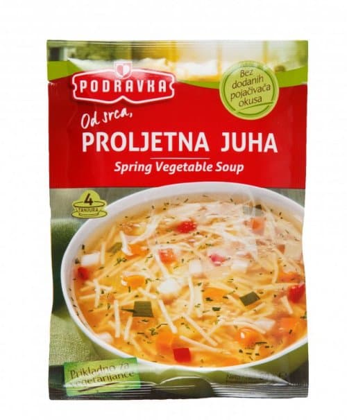 Podravka dalmatinska juha 60 g / 50 g Akcija u trgovini KTC