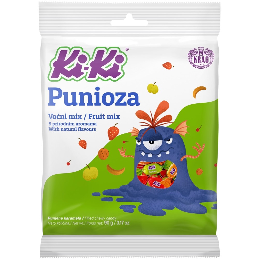 Kiki punioze ili Kiki karamele 90 g ili 100 g Kraš - Akcija u trgovini KTC