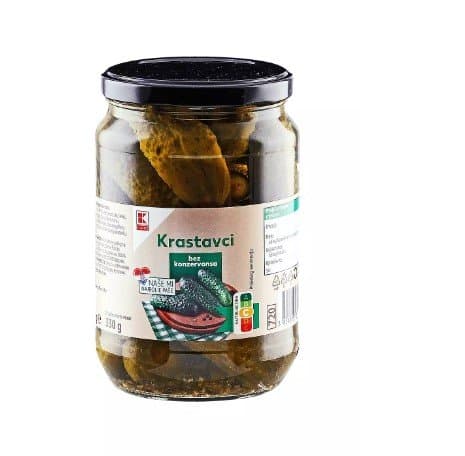 Krastavac 670 g K-Classic Akcija u trgovini Kaufland