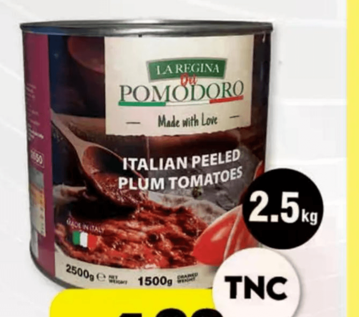 La Regina Pomodoro Rajčica pelat 2500 g / 1500 g - Akcija u trgovini Stanić Diskont