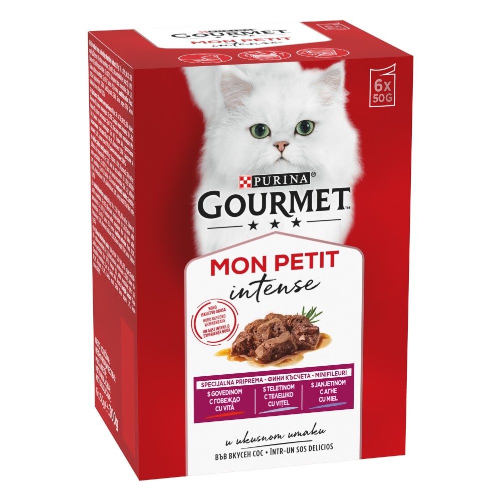 Gourmet Mon Petit hrana za odrasle mačke 6x50 g Akcija u trgovini Mueller