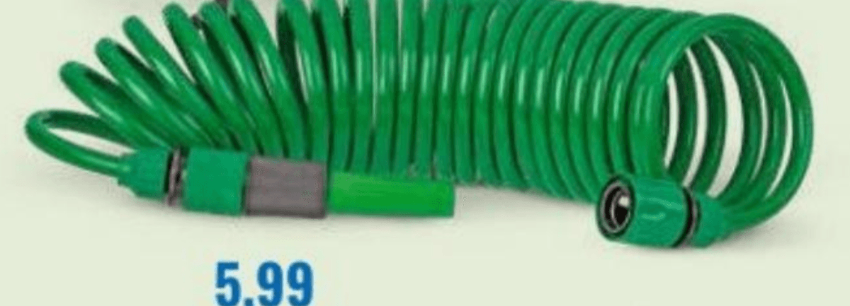 Vrtno crijevo 7,5M Euro Garden - Akcija u trgovini Eurospin