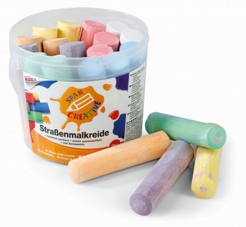 Kreda 20 komada, 1 set SPAR CREATIVE - Akcija u trgovini Spar
