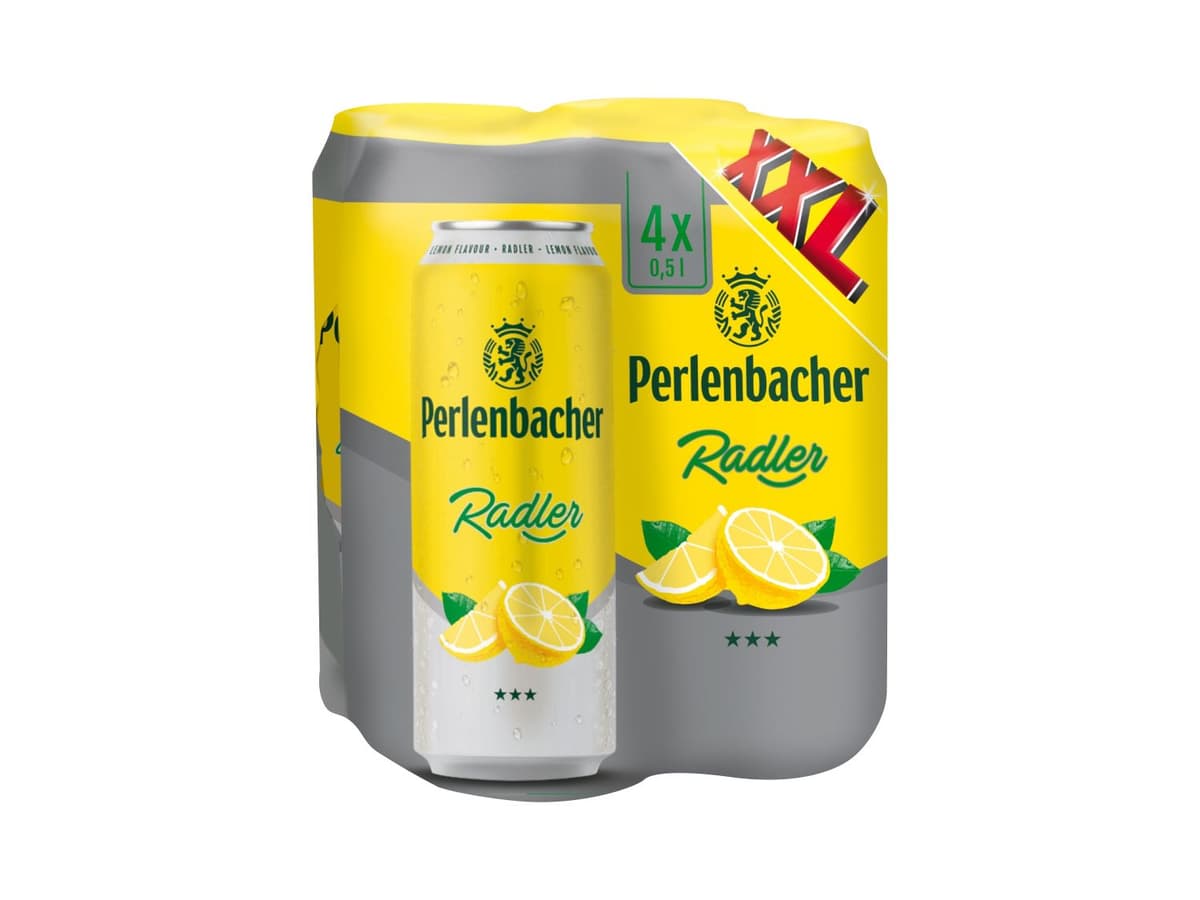 Perlenbacher Radler XXL 4 x 0.5 l Akcija u trgovini Lidl