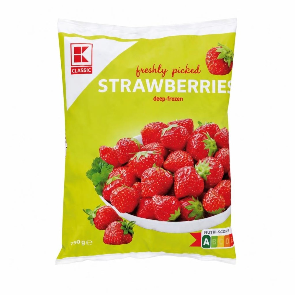 K-Classic Jagode smrznute 750 g Akcija u trgovini Kaufland
