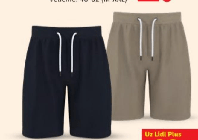 Esmara Men Muške kratke hlače Komad - Akcija u trgovini Lidl