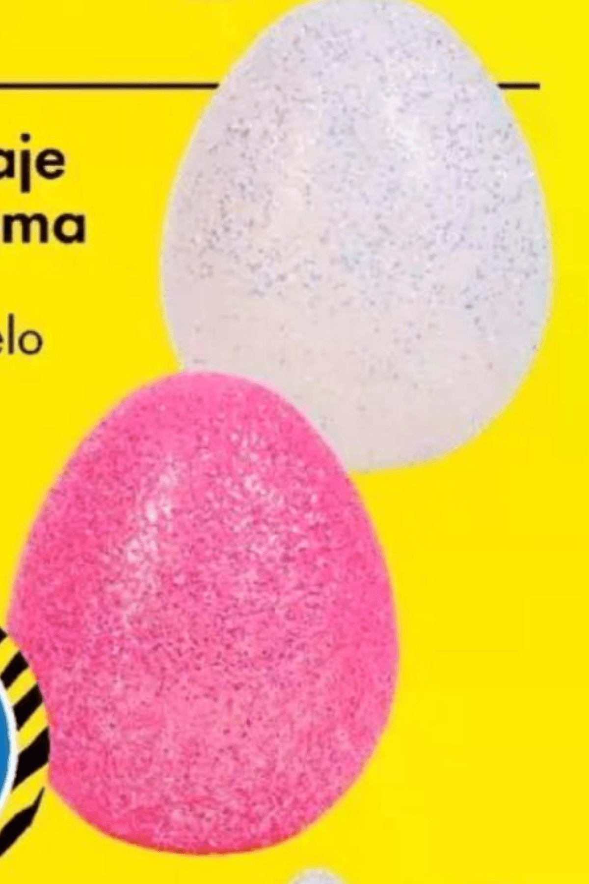 Ukrasno jaje sa šljokicama - Akcija u trgovini Tedi