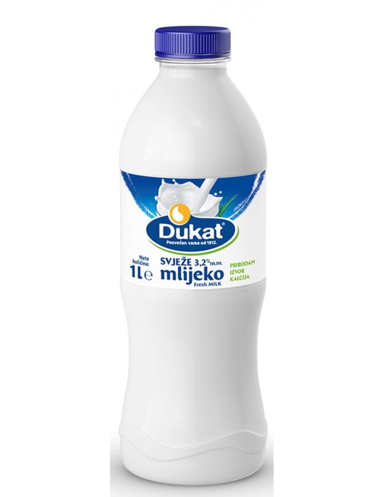 Dukat Svježe mlijeko 1 l Akcija u trgovini Plodine