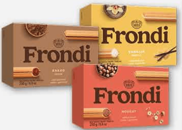 Frondi vafel prutići punjeni 225 - 250 g Akcija u trgovini Plodine