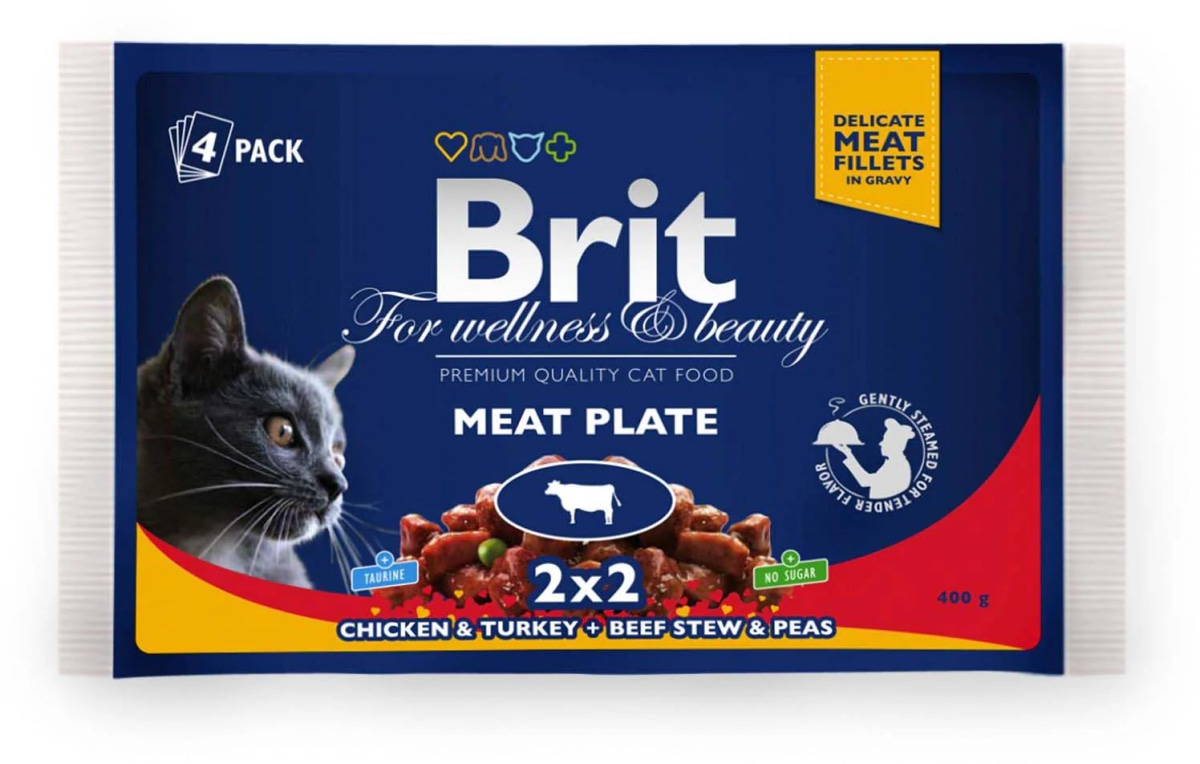 Brit Premium Mesni obrok 400g (4x100g) - Akcija u trgovini Pet Centar