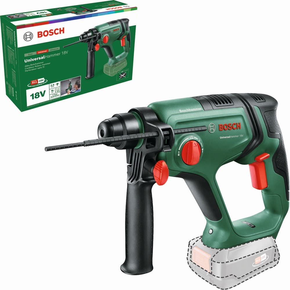 Aku bušilica čekić aku UniHammer 18V-16 solo Bosch Akcija u trgovini Pevex