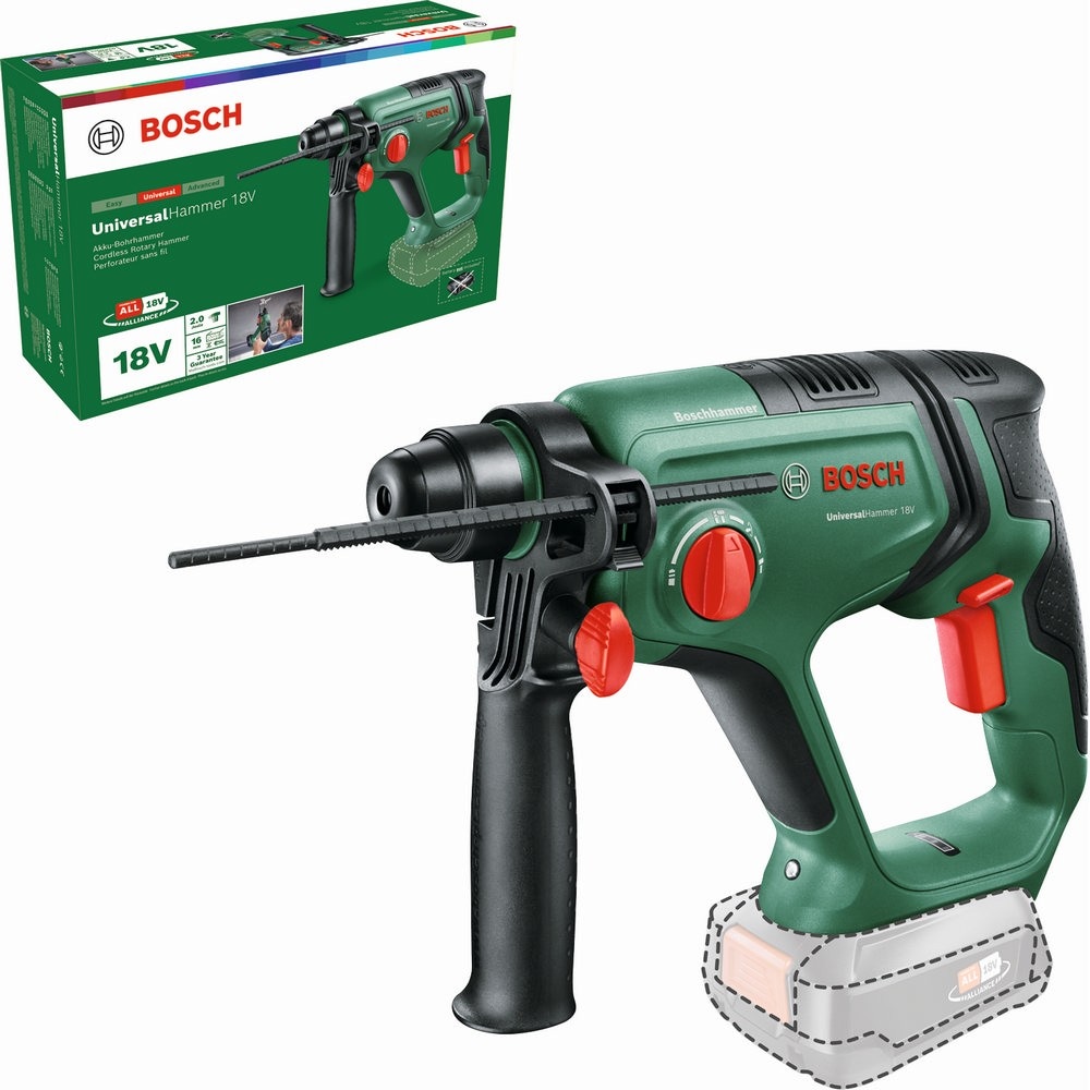 Aku bušilica čekić aku UniHammer 18V-16 solo Bosch Akcija u trgovini Pevex