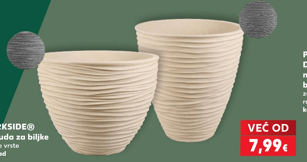 PARKSIDE® Posuda za biljke - Akcija u trgovini Kaufland