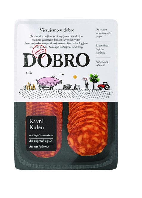 Dobro Kulen / Zimska / Slavonska salama 80 g - Akcija u trgovini Gavranović