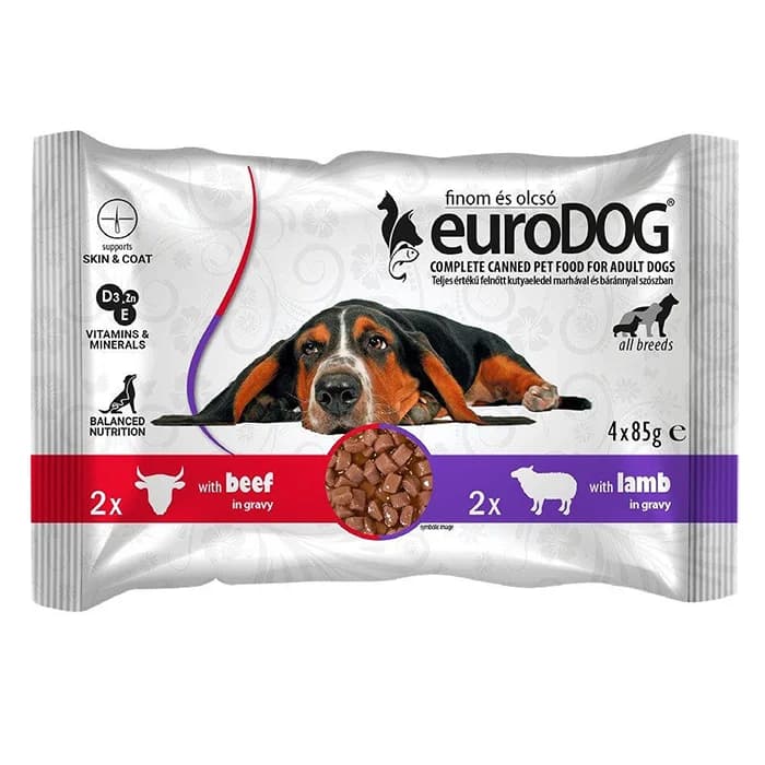 Euro Dog hrana za pse 4x85g Akcija u trgovini Pivac