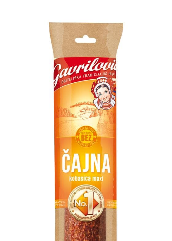 Gavrilović Čajna kobasica 1 kg Akcija u trgovini Gavranović