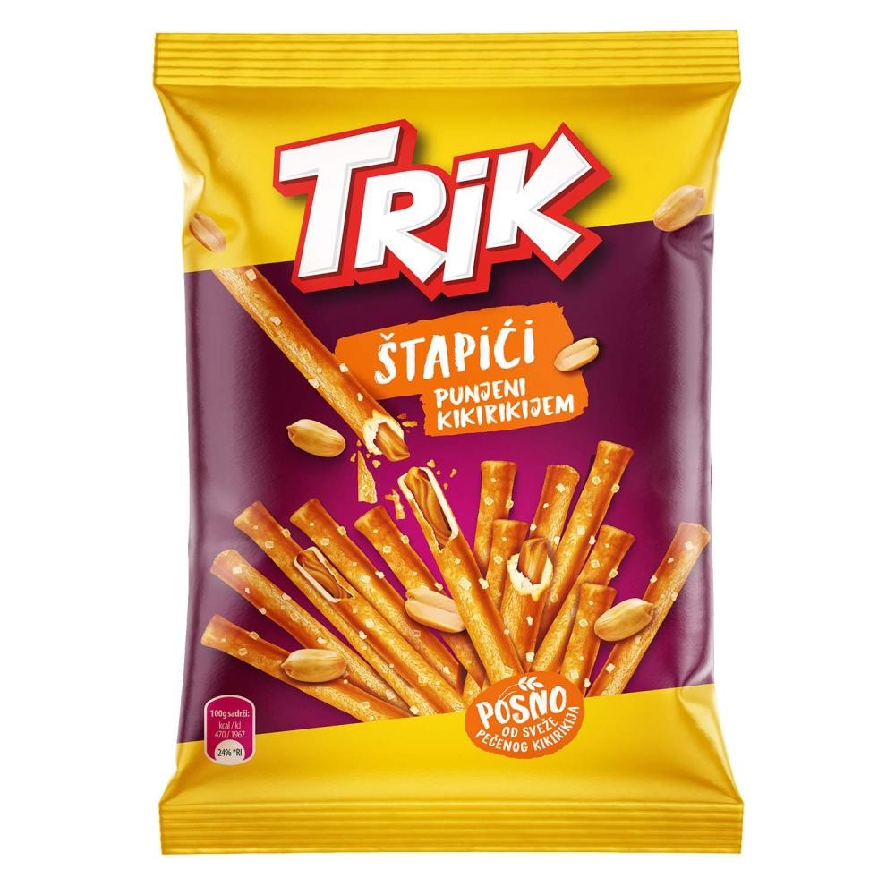Trik Štapići 110g - Akcija u trgovini Konzum