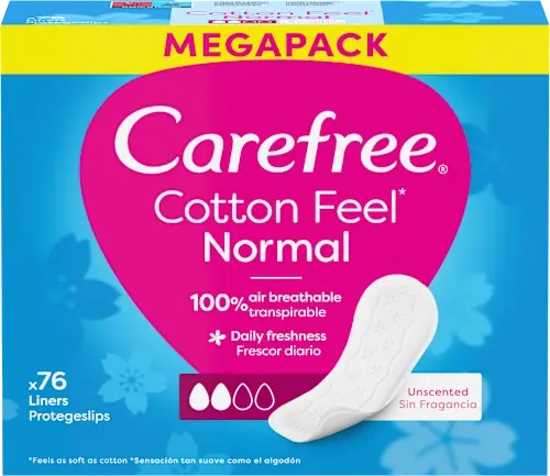 Carefree Cotton Feel Normal dnevni ulošci 76 kom Akcija u trgovini Bipa