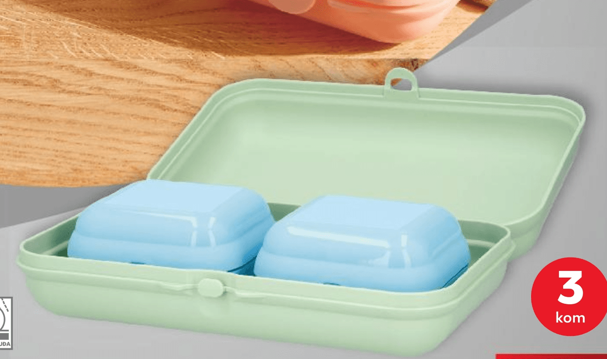 Silvercrest Kutija za užinu 3 kom - Akcija u trgovini Kaufland