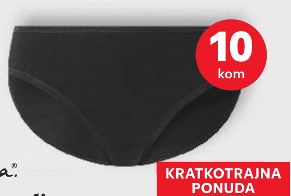 Oyanda Ženske gaćice 10 kom Akcija u trgovini Kaufland