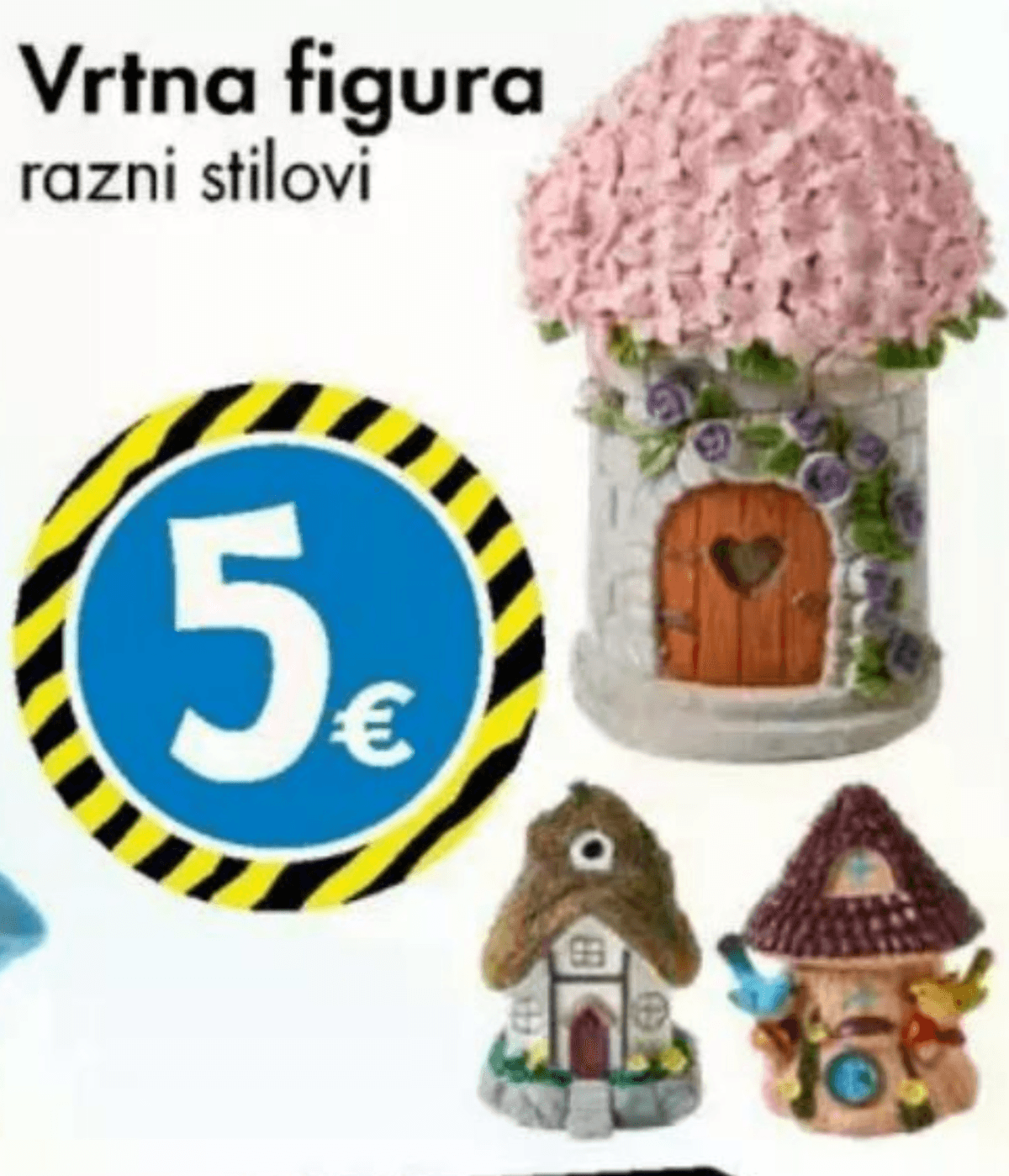 Vrtna figura - Akcija u trgovini Tedi